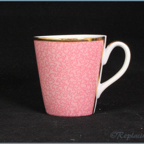 Royal Worcester - Celebration Of HRH 80th Birthday - Coffee Cup (Pink)