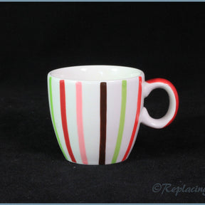 Marks & Spencer - Spots & Stripes - Coffee Cup (Thin Stripe)