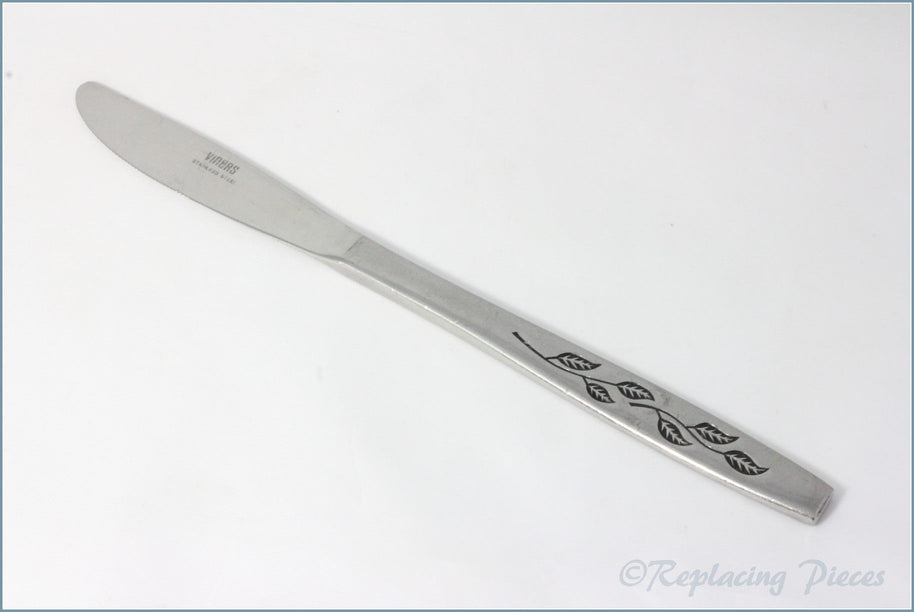 Viners - Satin Leaf - Dinner Knife