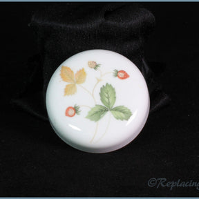Wedgwood - Wild Strawberry - Ginger Jar Lid ONLY (small)