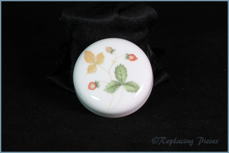 Wedgwood - Wild Strawberry - Ginger Jar Lid ONLY (small)