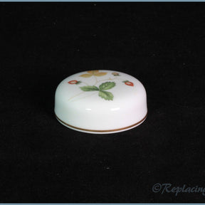 Wedgwood - Wild Strawberry - Ginger Jar Lid ONLY (small)