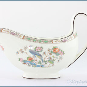 Wedgwood - Kutani Crane - Gravy Boat
