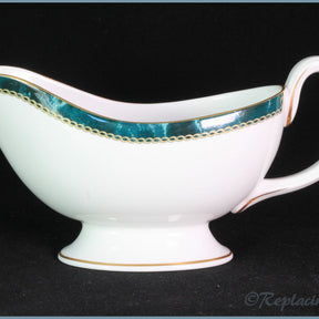 Royal Worcester - Medici (Jade) - Gravy Boat