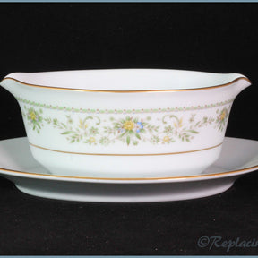 Noritake - Green Hill - Gravy Boat With Fixed Stand