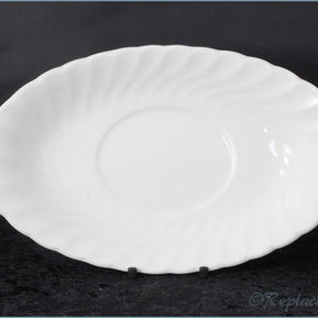 Wedgwood - Candlelight (No Backstamp) - Gravy Boat Stand ONLY