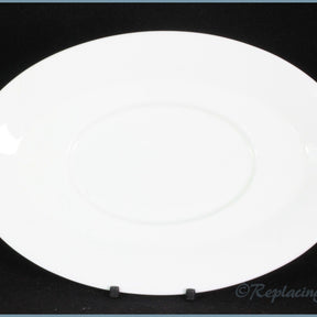 Minton - White Monarch - Gravy Boat Stand ONLY