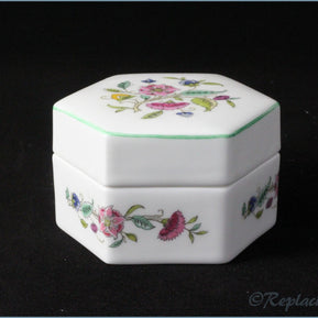 Minton - Haddon Hall - Hexagonal Lidded Box