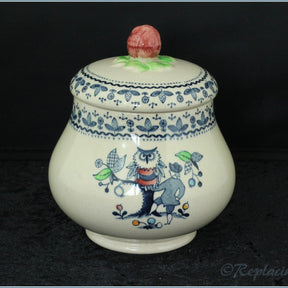 Johnson Brothers - Hearts & Flowers - Lidded Sugar Bowl