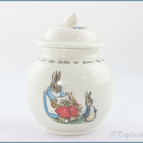 Wedgwood - Peter Rabbit - Lidded Sugar Bowl