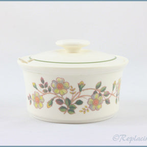 Marks & Spencer - Autumn Leaves - Jampot With Spoon (Melamine)