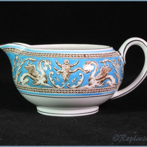Wedgwood - Florentine (Turquoise) - Milk Jug (Squat)