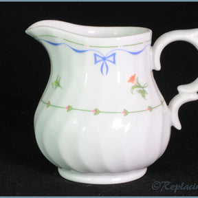 Royal Worcester - Ribbons & Bows - Milk Jug