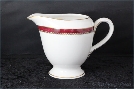 Royal Worcester - Medici (Ruby) - Milk Jug