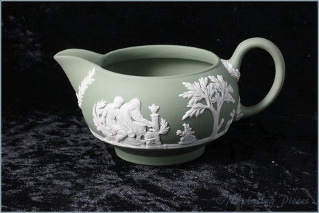 Wedgwood - Jasperware (Sage Green) - Milk Jug - WWJWG4