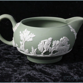 Wedgwood - Jasperware (Sage Green) - Milk Jug - WWJWG4