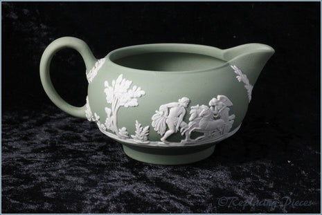 Wedgwood - Jasperware (Sage Green) - Milk Jug - WWJWG4