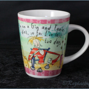 Johnson Brothers - Born To Shop - Mini Mug (I'm On A Gin & Tonic Diet)