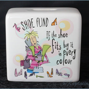 Johnson Brothers/Creative Tops - Born To Shop - Money Box (Shoe Fund)