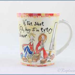 Johnson Brothers - Born To Shop - Mug (If The Shoe Fits)