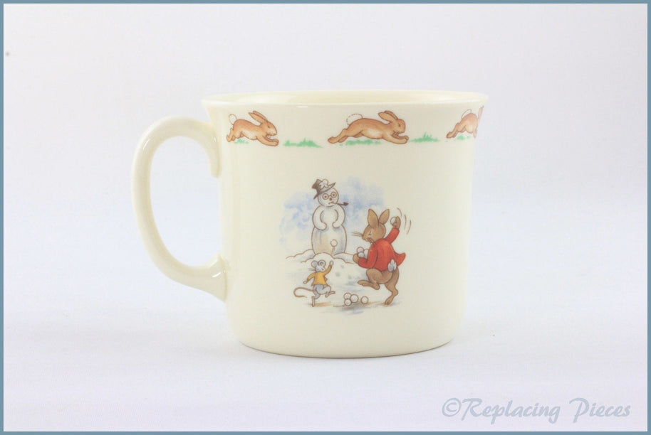 Royal Doulton - Bunnykins - Mug (Sledding)