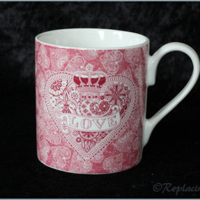 Queens - Made With Love - Mug (Full Pink Pattern)