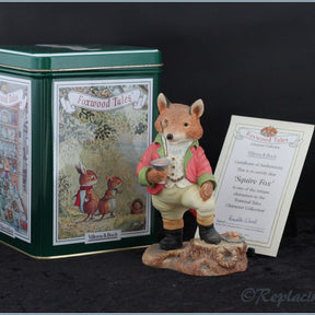 Villeroy & Boch - Foxwood Tales Figurines - No.10 Squire Fox