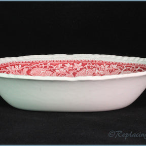 Masons - Vista Pink - Open Vegetable Dish