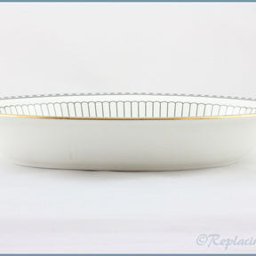 Wedgwood - Colonnade (Black) (R4340) - Open Vegetable Dish