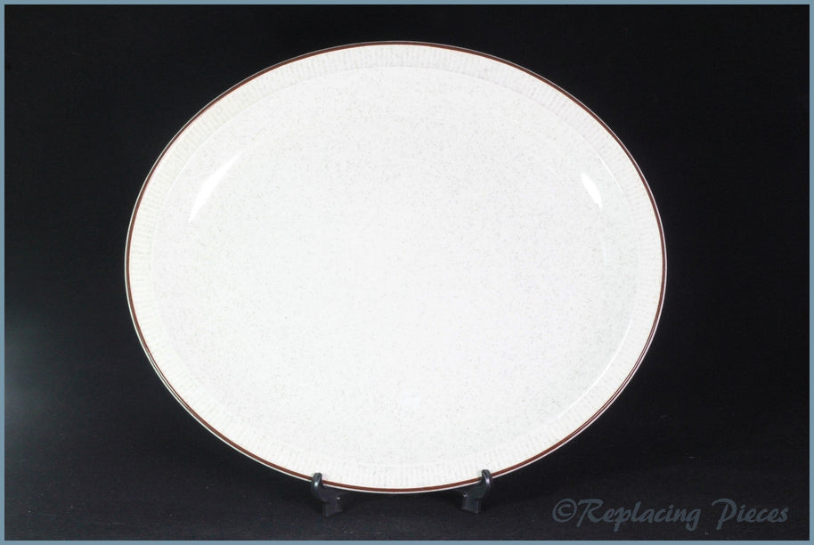 Poole - Parkstone (Old Style) - 13 3/8" Oval Platter