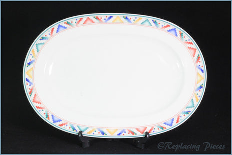 Villeroy & Boch - Indian Look - 11 1/2" Oval Platter