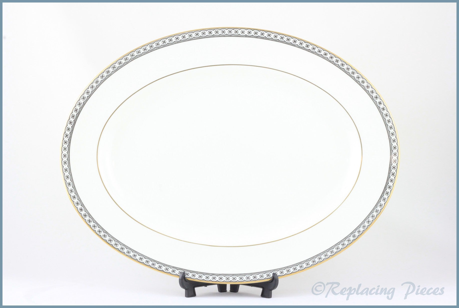 Wedgwood - Colonnade (Black) (R4340) - 15 1/2