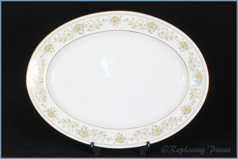 Noritake - Green Hill - 13 3/8" Oval Platter