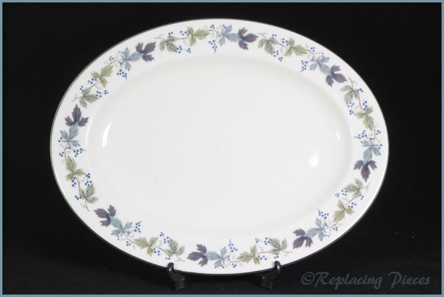 Royal Doulton - Burgundy (TC1001) - 13 1/4" Oval Platter