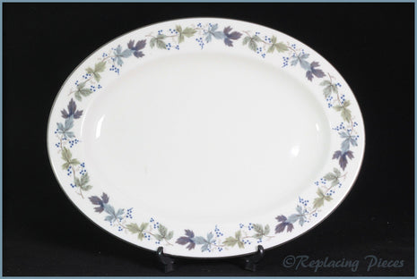 Royal Doulton - Burgundy (TC1001) - 13 1/4" Oval Platter