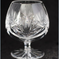 Pair Of Crystal Brandy Balloons