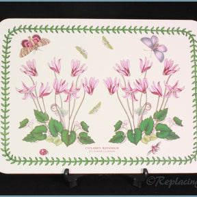 Portmeirion - Botanic Garden - Oblong Place Mat (Ivy Leaved Cyclamen)