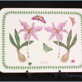 Portmeirion - Botanic Garden - Oblong Place Mat (Meadow Saffron)