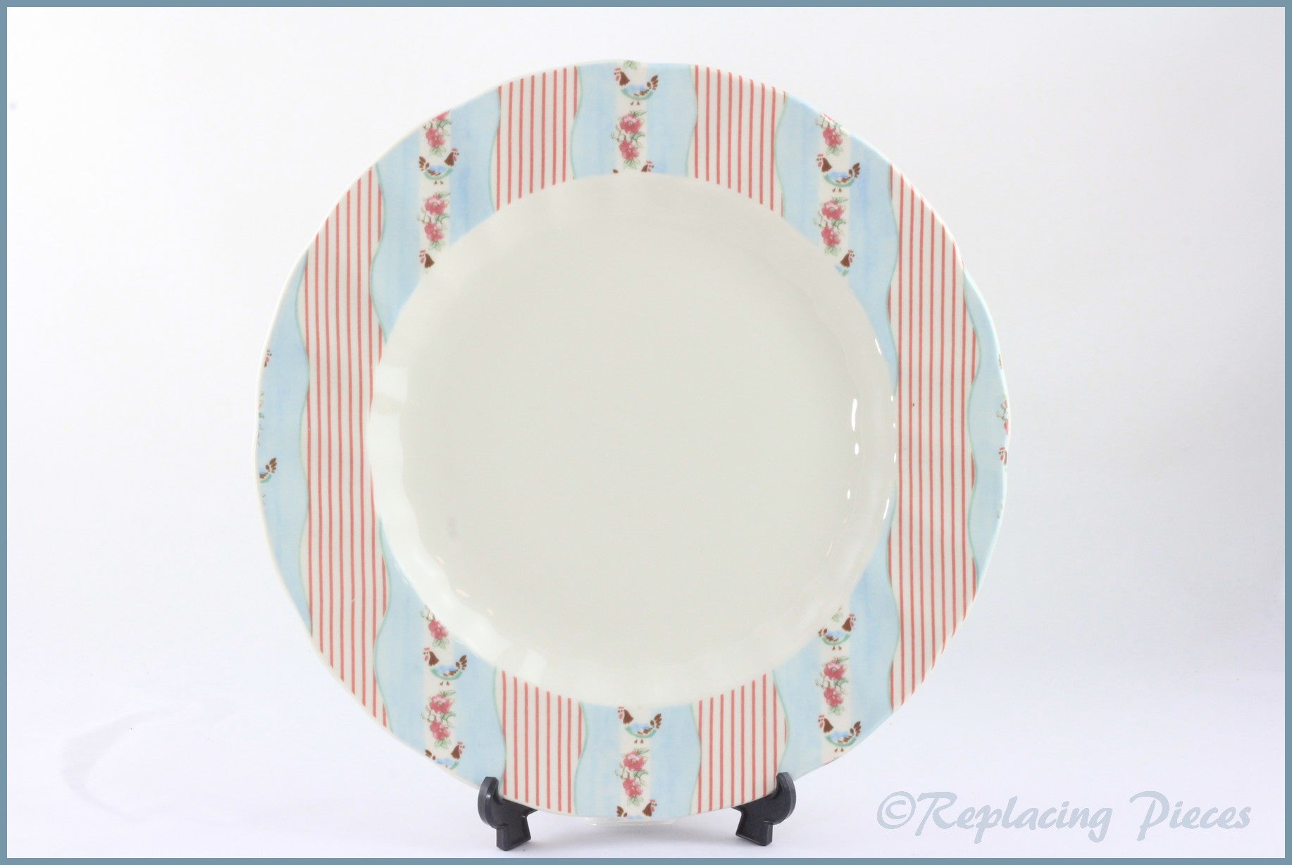 Johnson Brothers - Farmhouse Chic (Silky Stripe) - 7 3/4