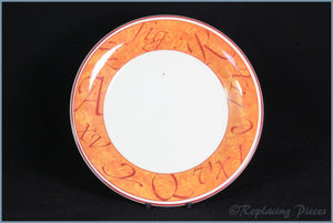 Staffordshire - Oxford Script - 7 7/8" Salad Plate