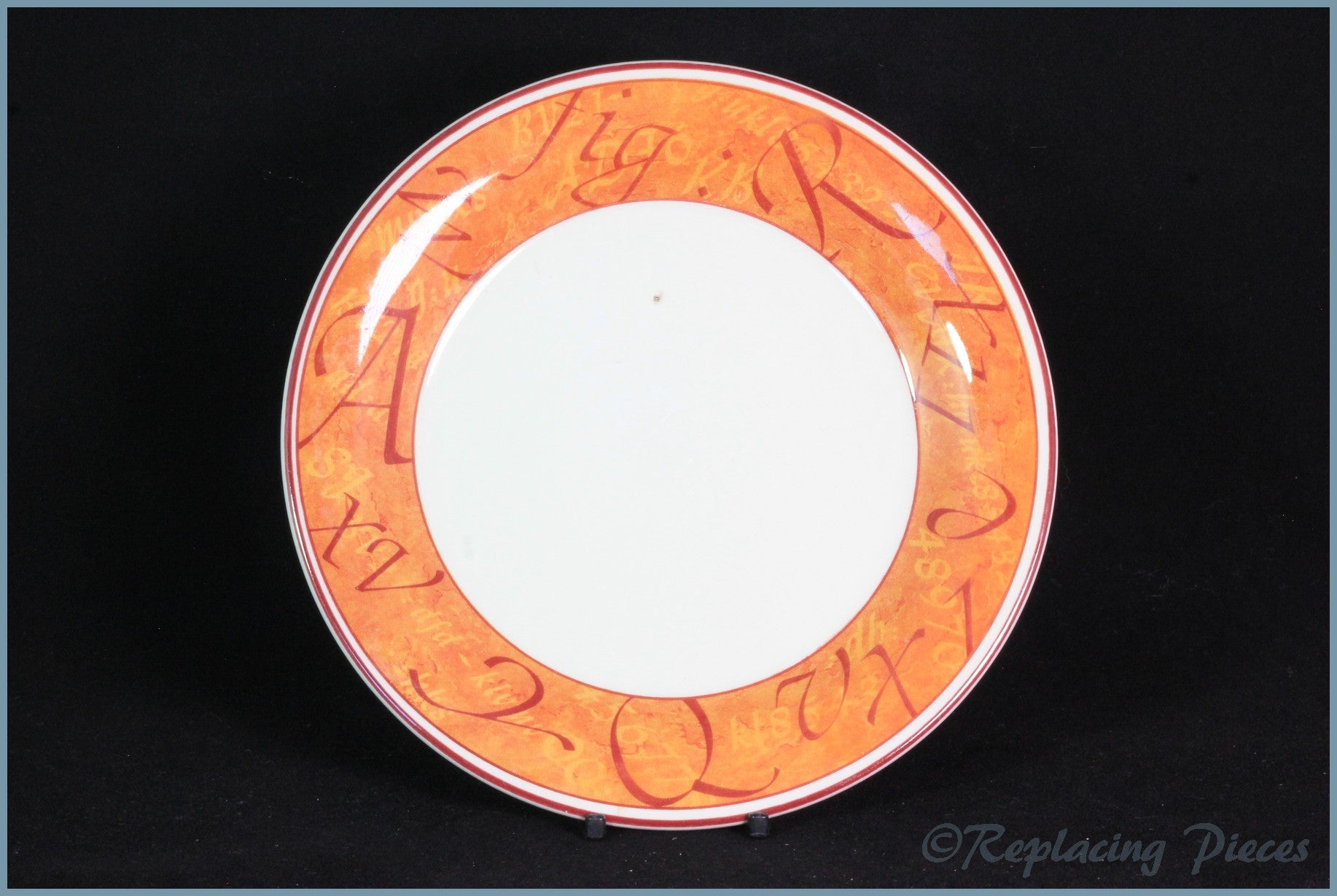 Staffordshire - Oxford Script - Dinner Plate