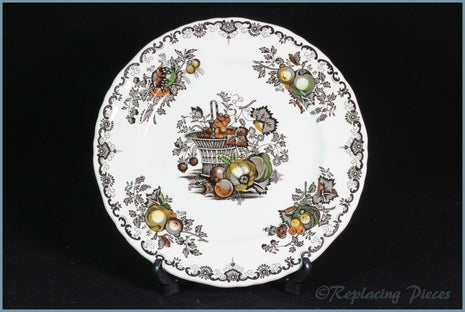 Masons - Fruit Basket Brown - 7 7/8" Salad Plate