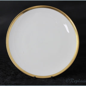 Thomas - White With Thick Gold Band - 7