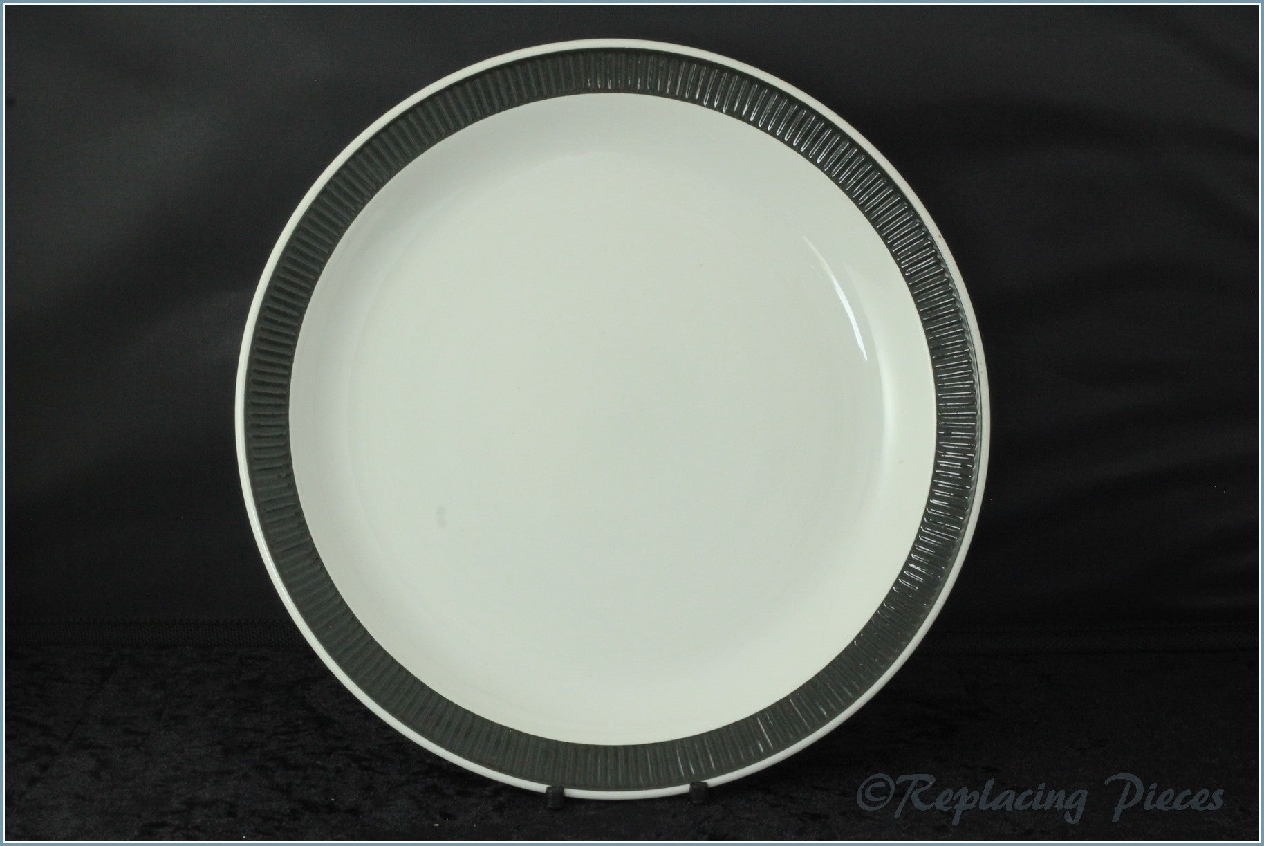 Poole - Charcoal - Salad Plate