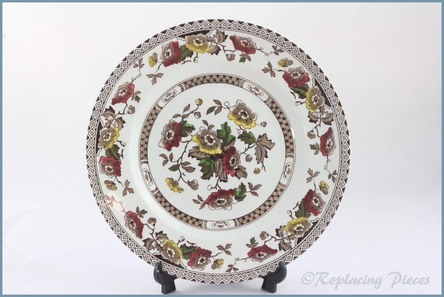 Midwinter - Brown Jacobean - Dinner Plate