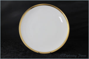 Thomas - White With Thick Gold Band - 7" Side Plate