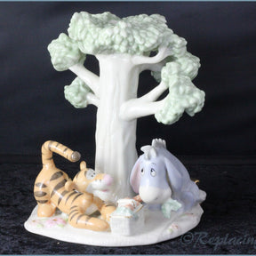 Lenox - Winnie The Pooh - Poohs Picnic Candlesticks (Pair)