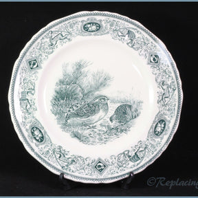 Masons - Game Birds - Dinner Plate (The Quail)