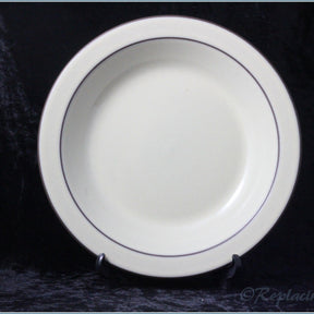 Hornsea - Cornrose - Rimmed Soup Bowl