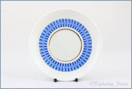 Elizabethan - Calypso - Coffee Can Saucer (Blue)